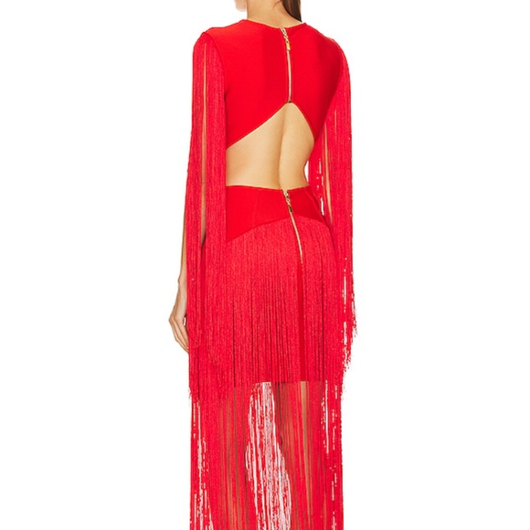 ELLIAT Levity Dress in Scarlet Red - Picture 4 of 4